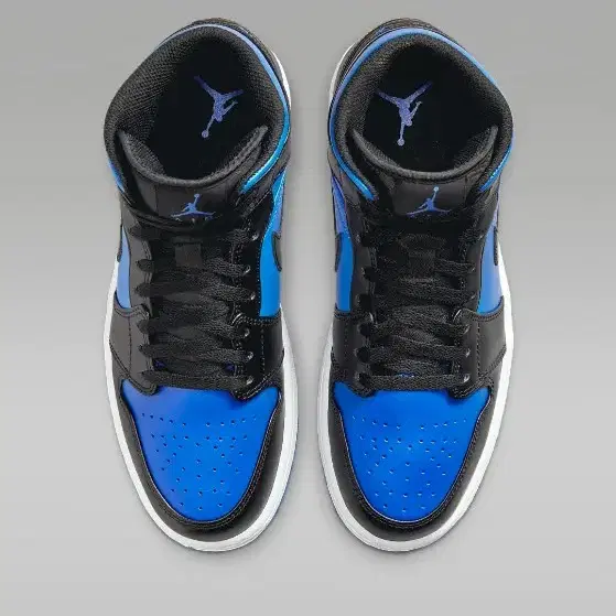 새상품) Air Jordan 1 Mid Black Royal Blue 2