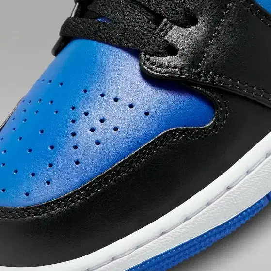 새상품) Air Jordan 1 Mid Black Royal Blue 2