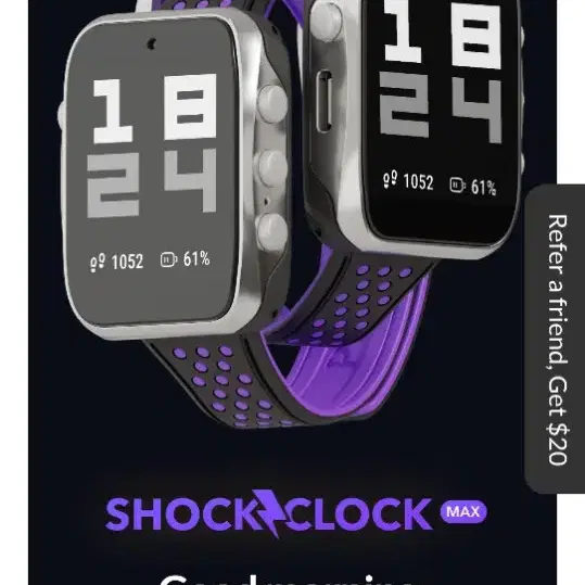 PAVLOK 파브록 Shock Clock Max 2024 최신모델