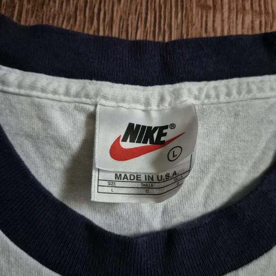 90s Nike 나이키 링거 티셔츠 made in usa