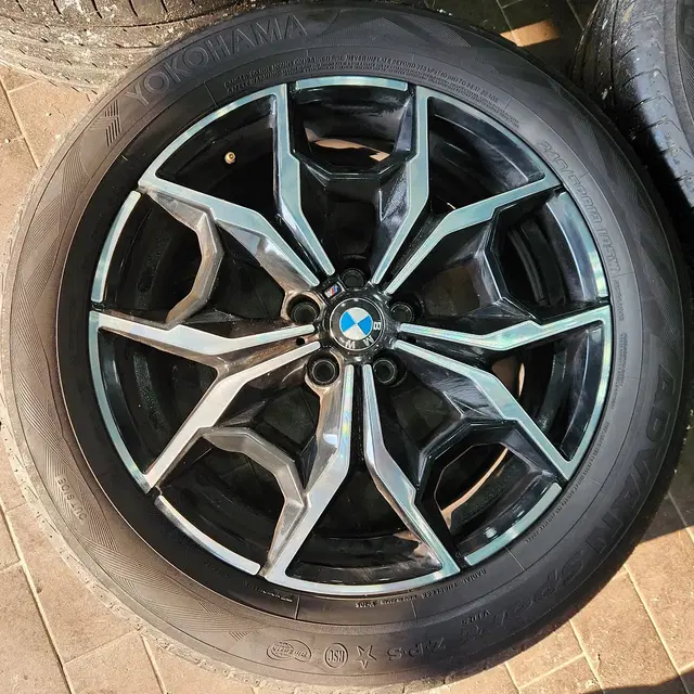 bmw x3 887m 순정 19인치 휠타이어 한대분 판매합니다