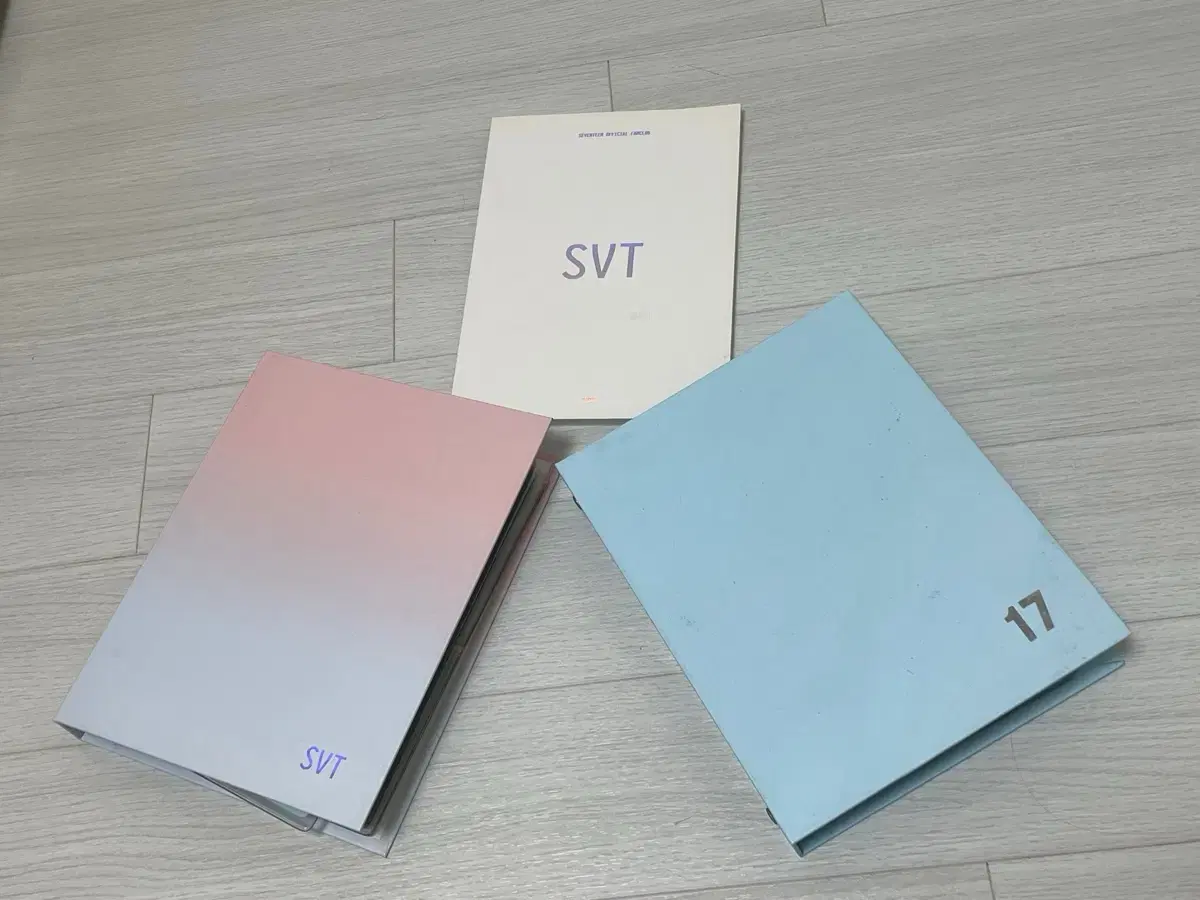 SEVENTEEN Official 2nd/3rd Season Goods (Photo Card, Binder, Behind the Scenes Book)