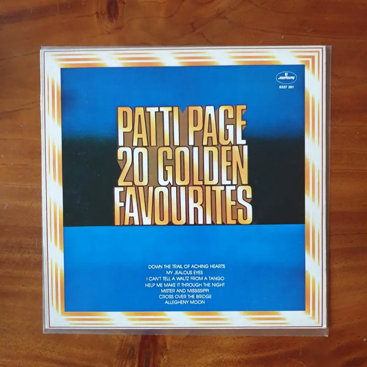 Patti Page 20 Golden Favorites lp