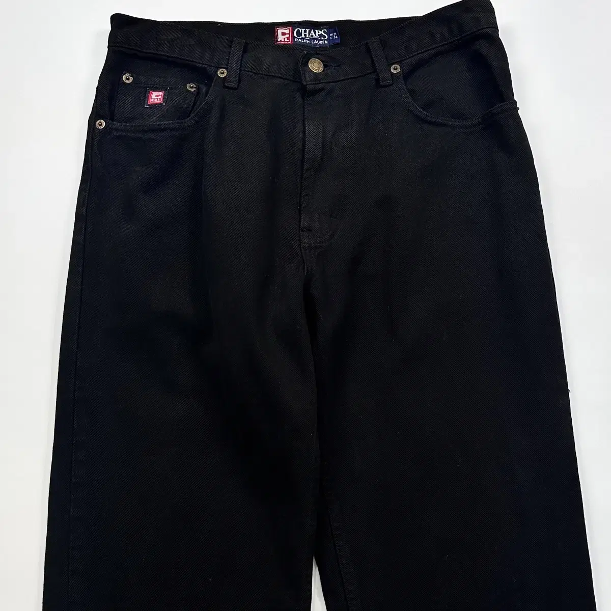 Polo by Chaps Black Denim Pants