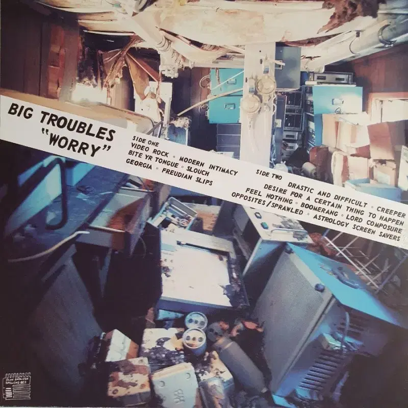 BIG TROUBLES - WORRY LP