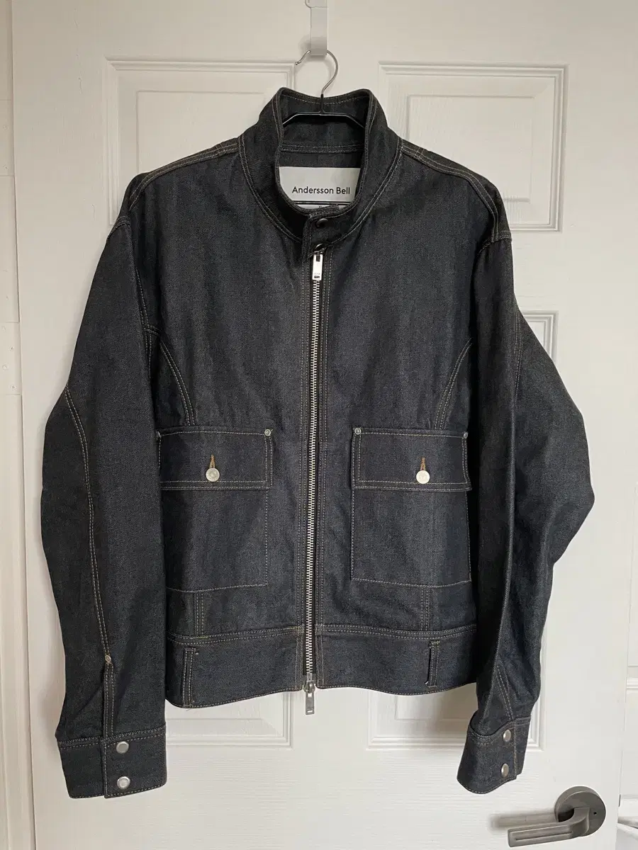 Anderson Belle Mullens Biker Denim Jacket XL(105)