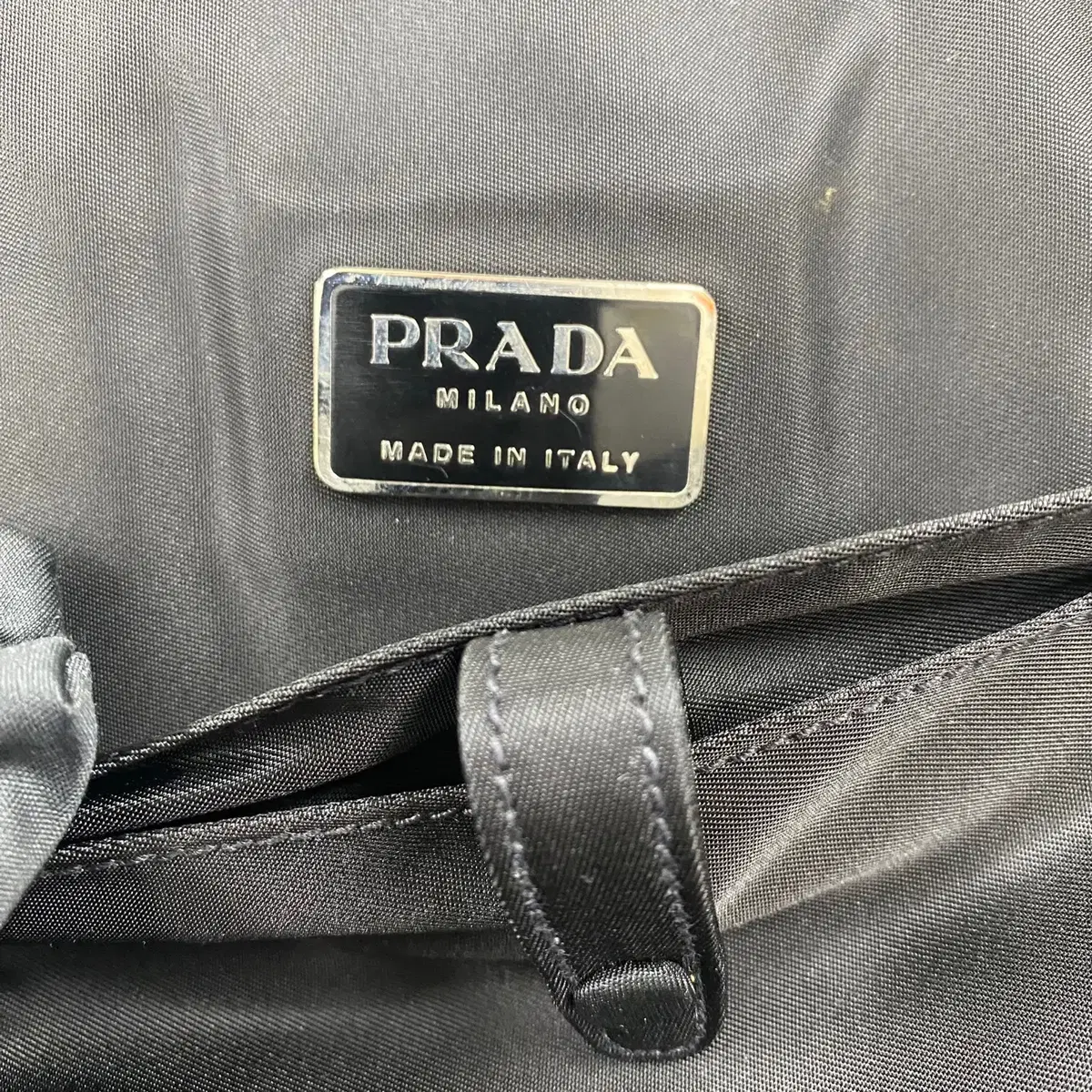 PRADA / 프라다 블랙 나일론 브리프케이스 / 서류가방