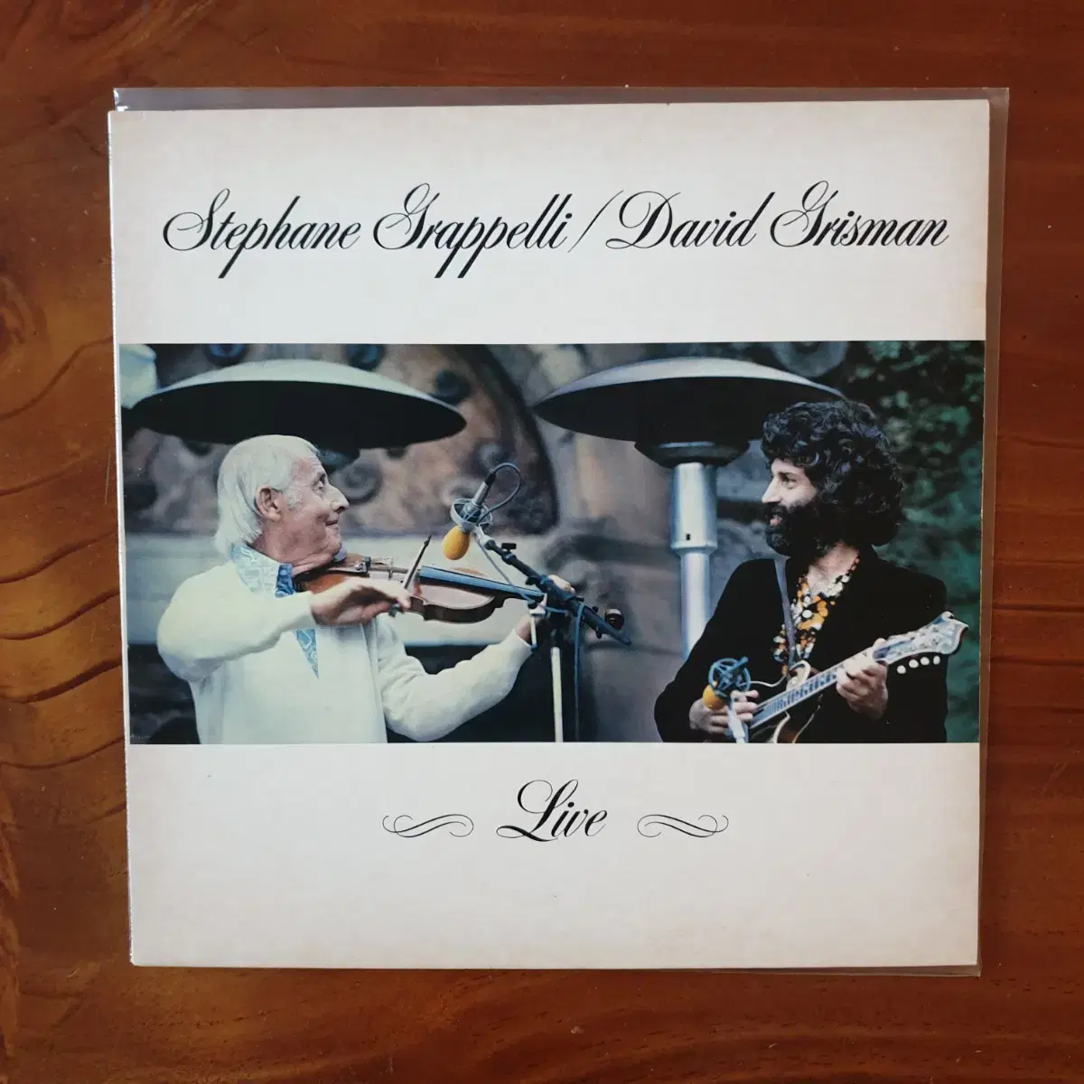 Stephane Grappelli David Grisman Live LP