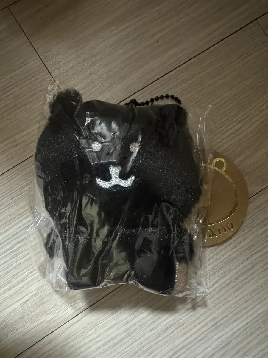 Nagano Market Black Sable Bear Mascot Doll