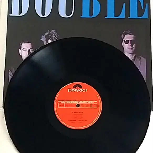 [희귀LP] DOUBLE "BLUE" 바이닐 (86년)