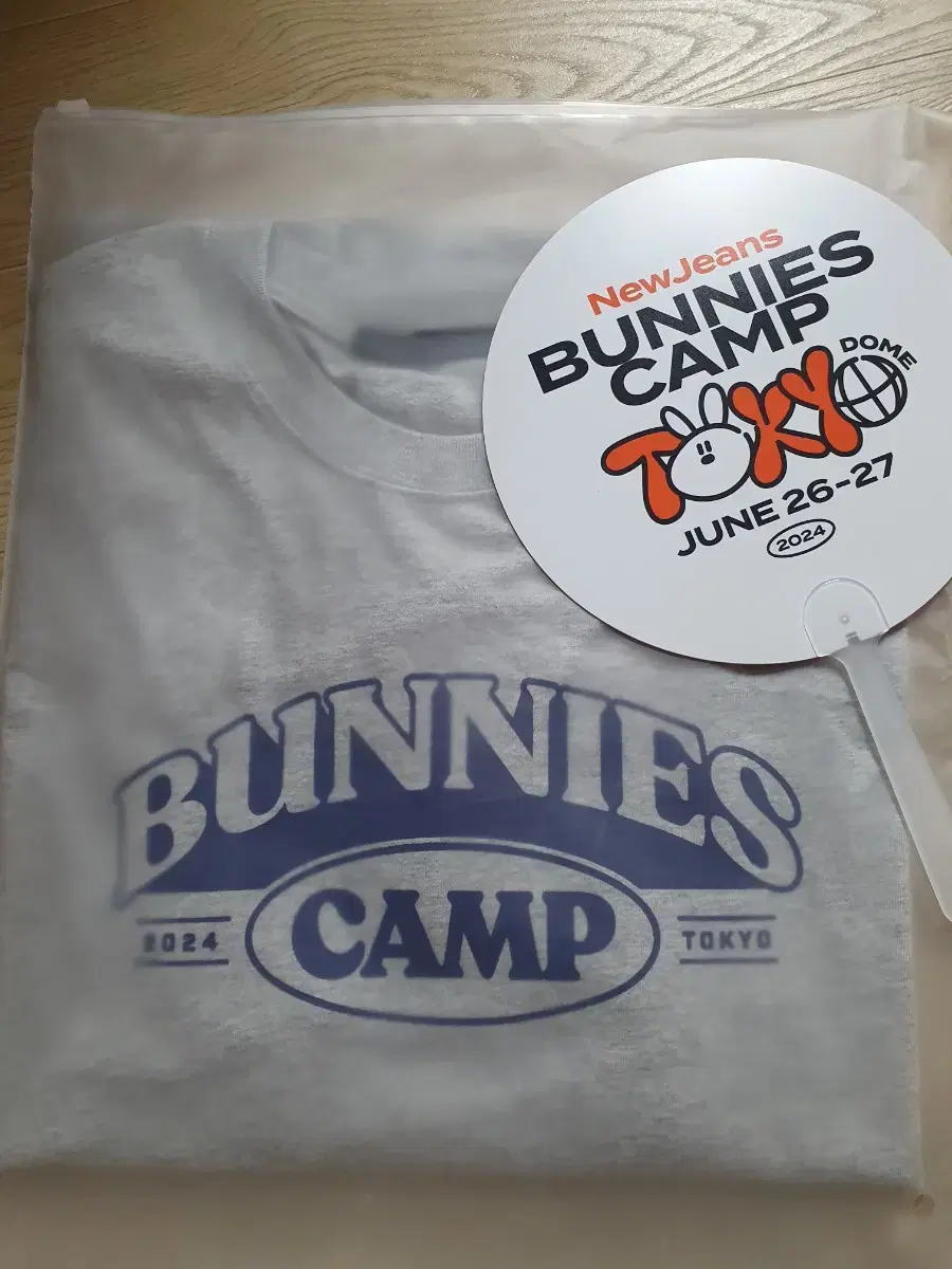 Unsealed new jeans Tokyo Dome Premium T-Shirt Bunnies Camp