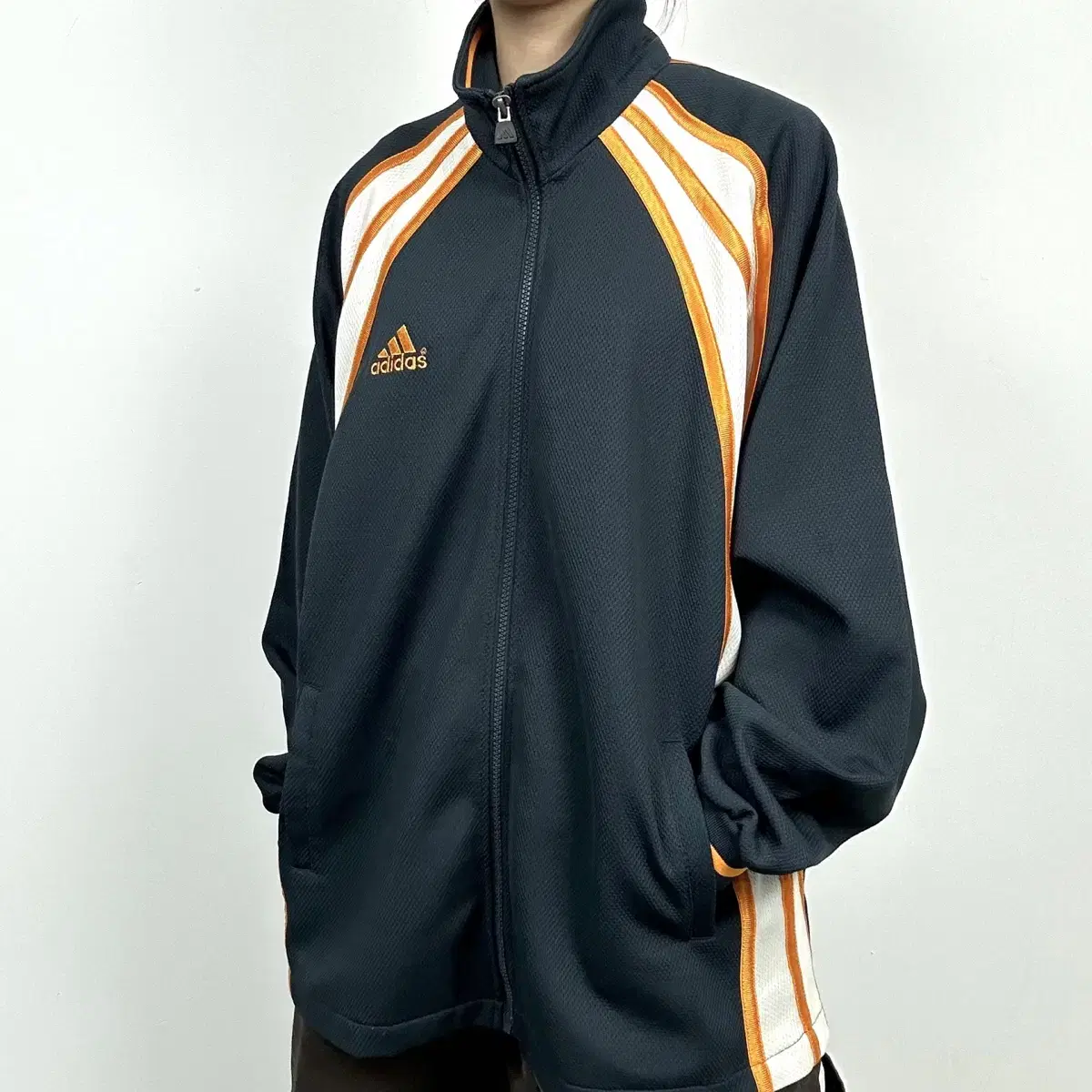 2000s Adidas 아디다스 빅로고 져지 자켓