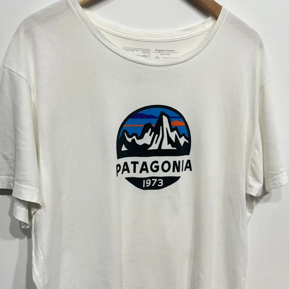 파타고니아 patagonia 로고 반팔티셔츠