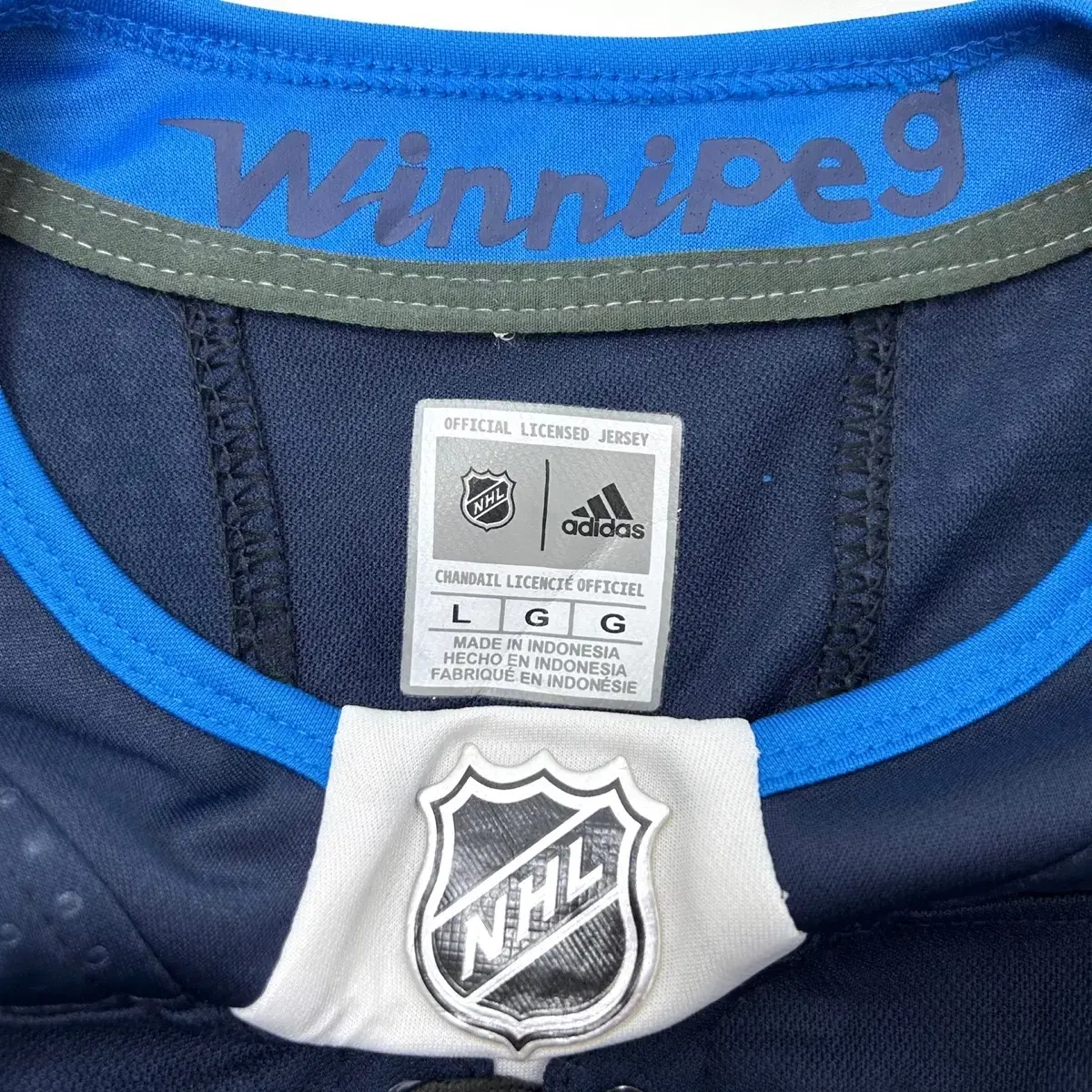 (무료배송) Adidas 아디다스 NHL Winnipeg 하키져지