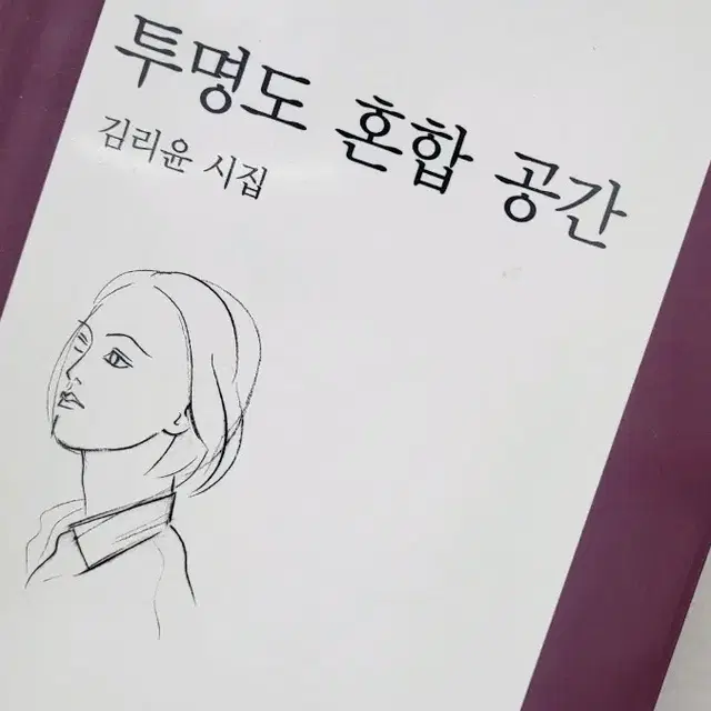 김리윤 시집 투명도 혼합 공간 양도합니다!