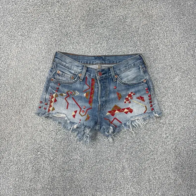 Levi's 501 Vintage Denim Hot Pants 25