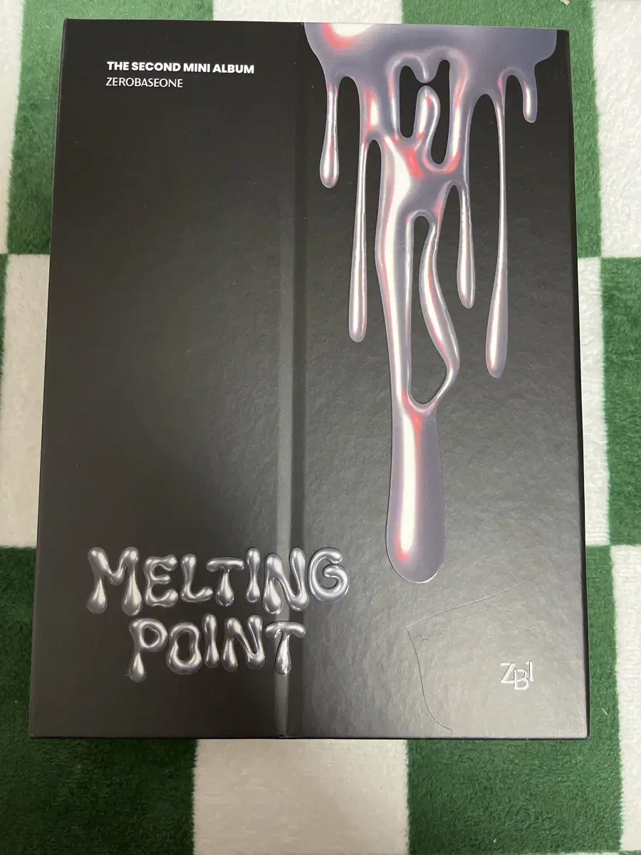 ZB1 Melting Point unsealed album (including keyring, CD, postcard, poster, album)