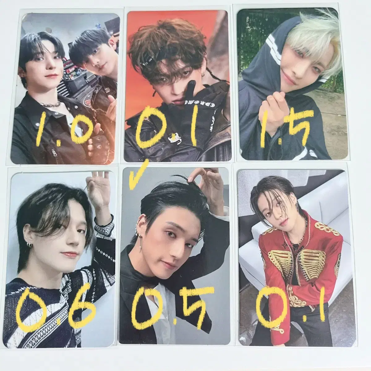 에이티즈 포카 양도 ateez pc sell