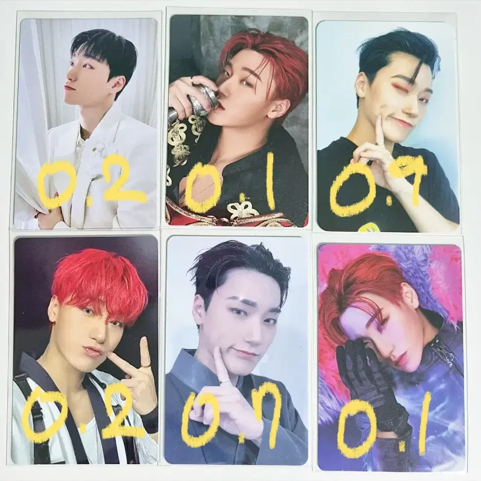 에이티즈 포카 양도 ateez pc sell