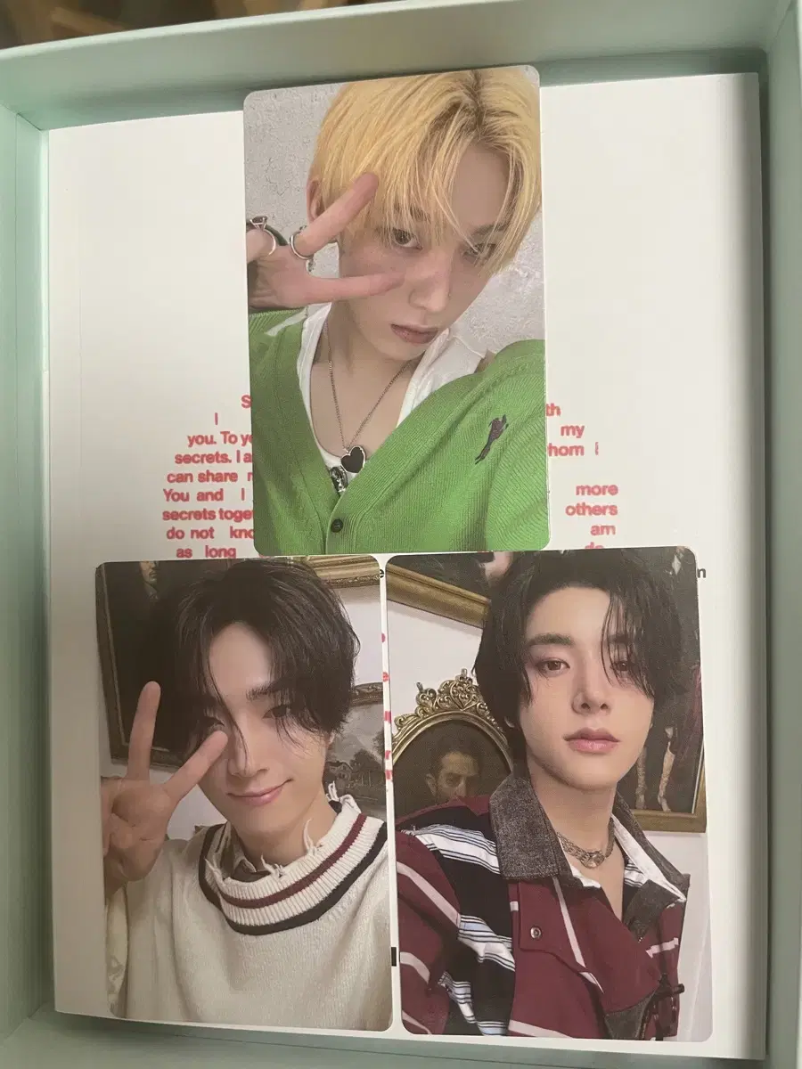 Enhypen Untold album photocard Jongseong jake sunwoo weverse pre-order benefit WTS