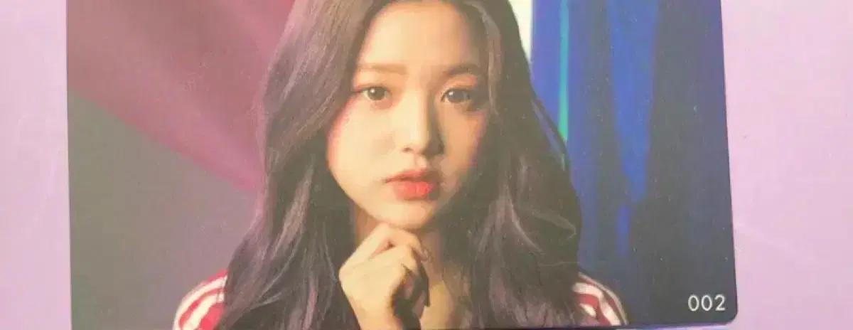 Ive jang wonyoung Japan iz*one Official Photo Card (Rare)