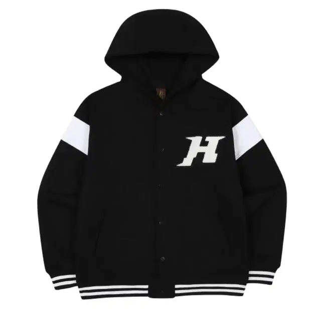 BTS 제이홉 후드 자켓 Varsity Jacket(black)