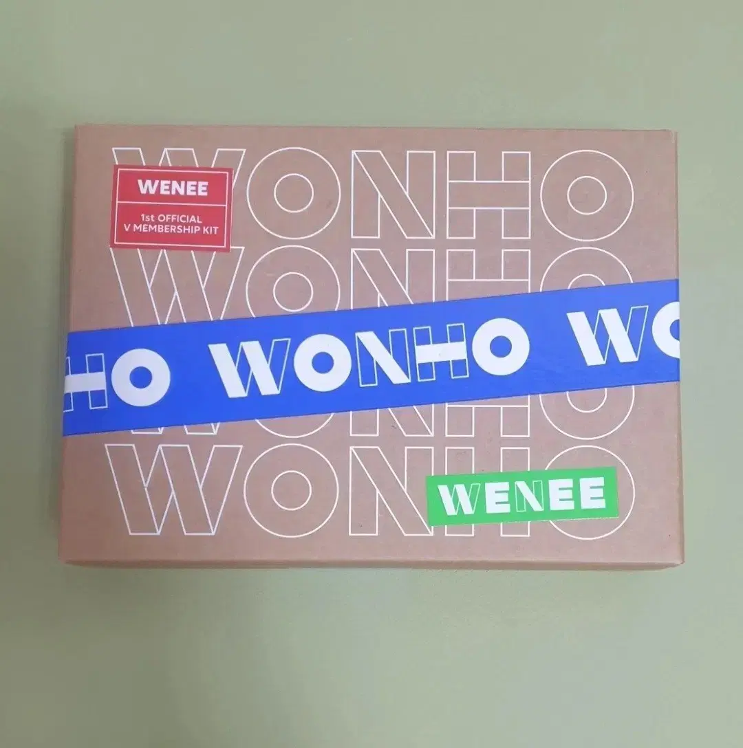 Wonho Official Fan Club 1st Season Merchandise