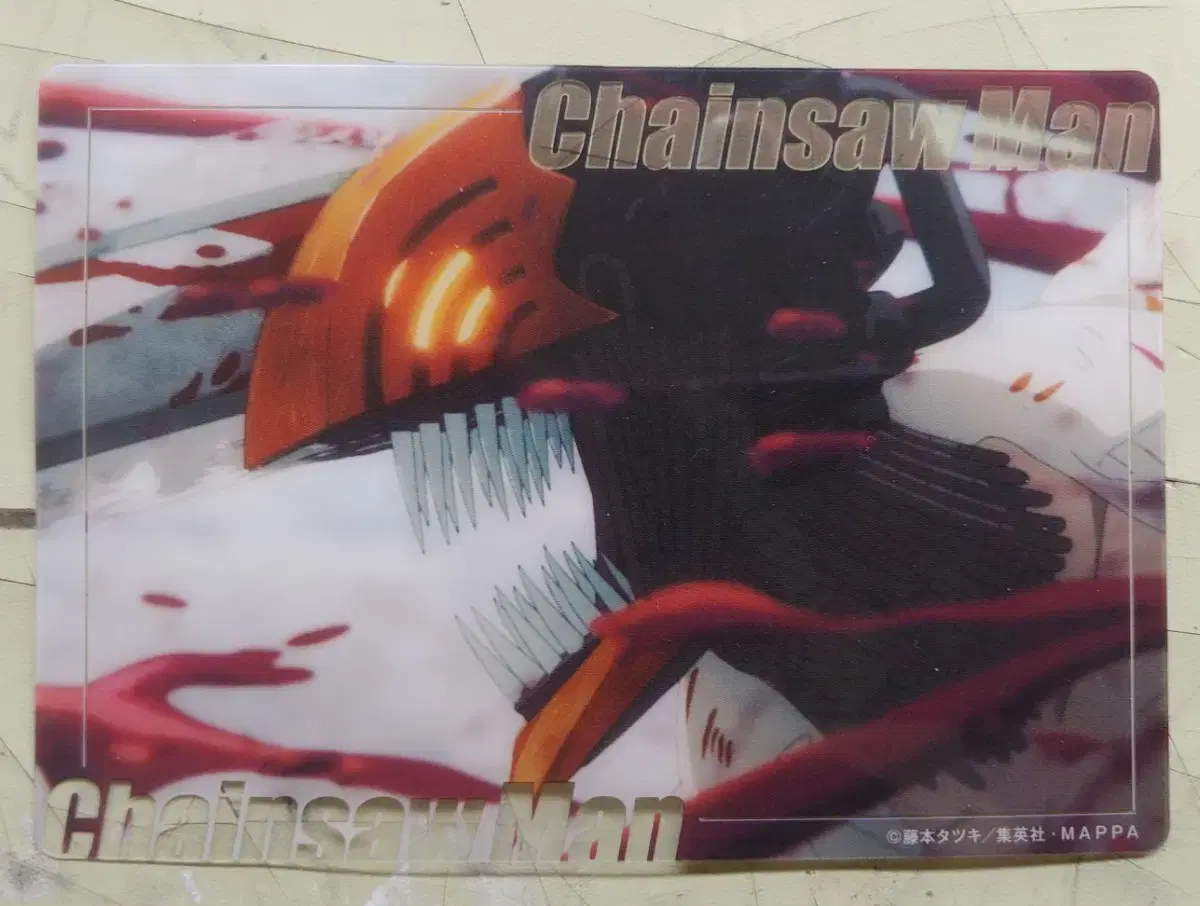 Chainsaw Man Clear Card