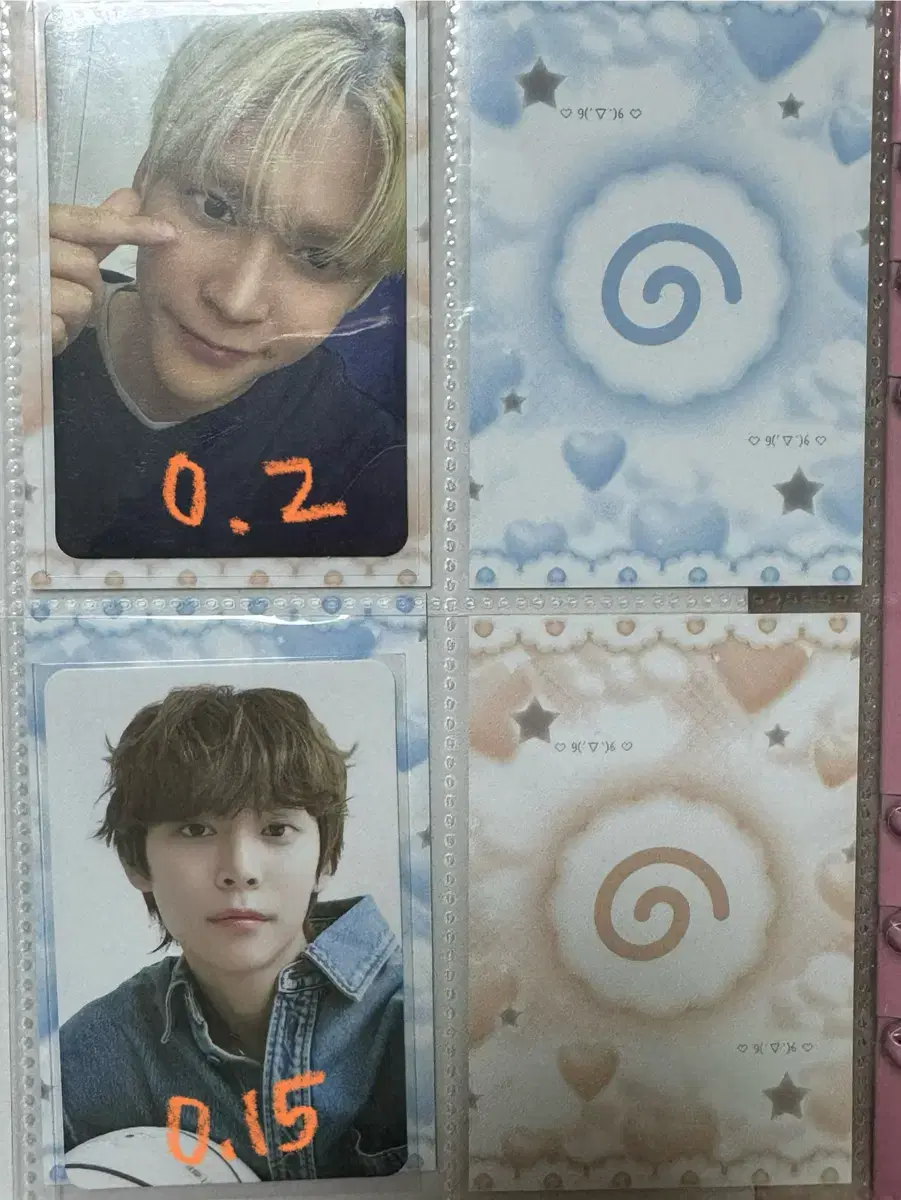 Page 9 ) riize photocard tarot eunseok sungchan wonbin sohee chanyoung riize