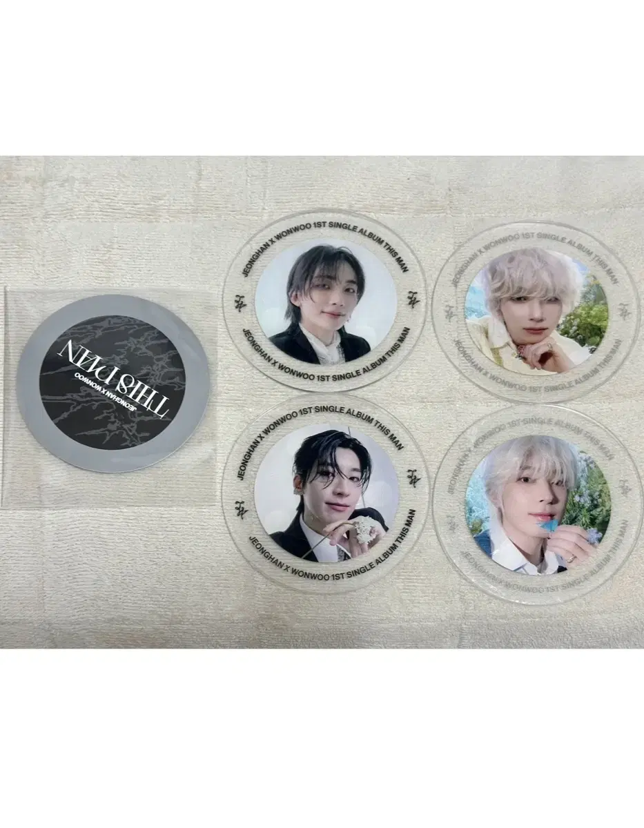 Seventeen Disman pre-order benefit Coaster in bulk