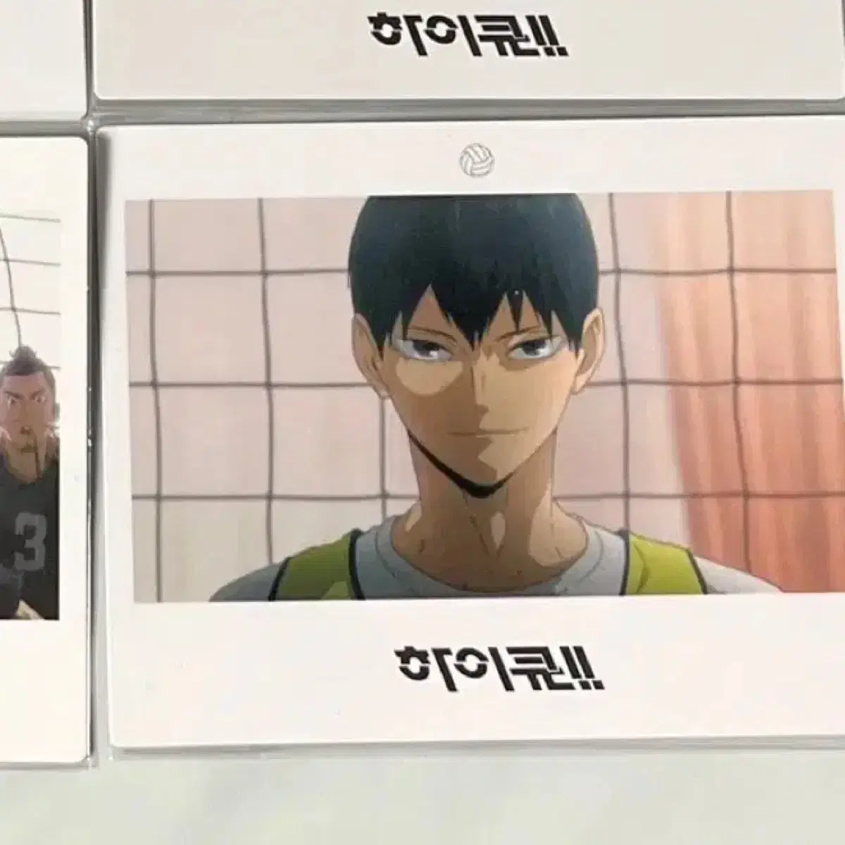 Haikyuu Shinsegae pop up 20,000 won pre-order benefit polaroid Kageyama hinata Karasuno