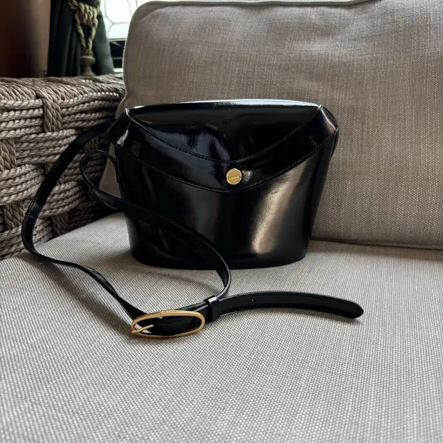 Sac Panier Black 르메메 가방 숄더백