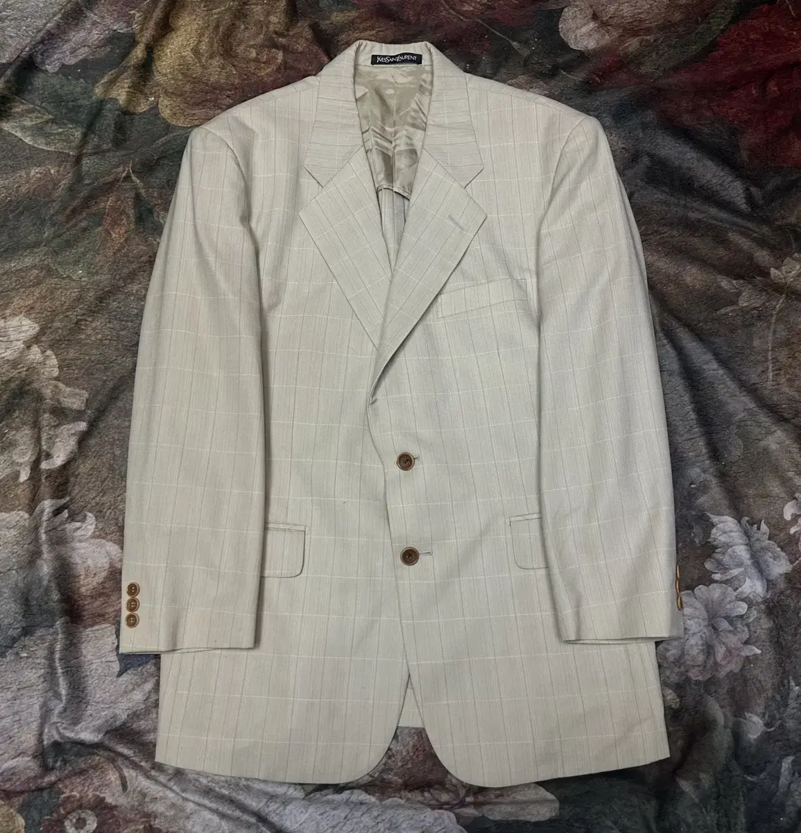 Yves Saint Laurent Pour Homme Casual Wool Two-button Blazer 100 Saint Laurent Luxury Blazer