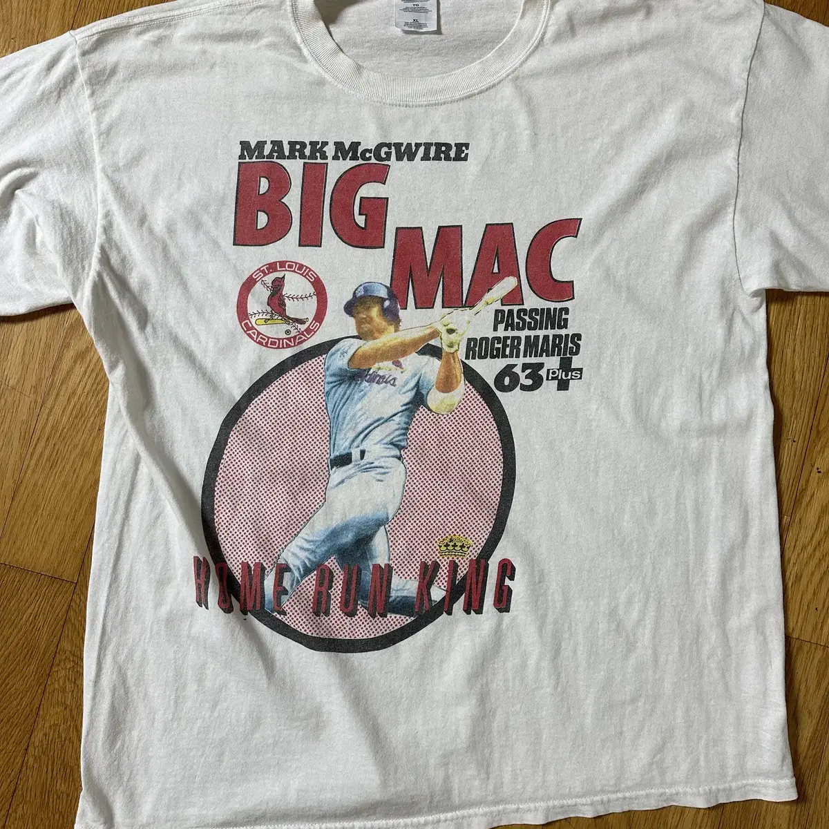 90s 마크 맥과이어 빈티지 티셔츠 XL