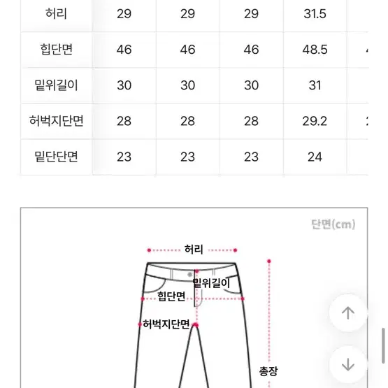 에이블리 앤드모어 와이드 데님 팬츠