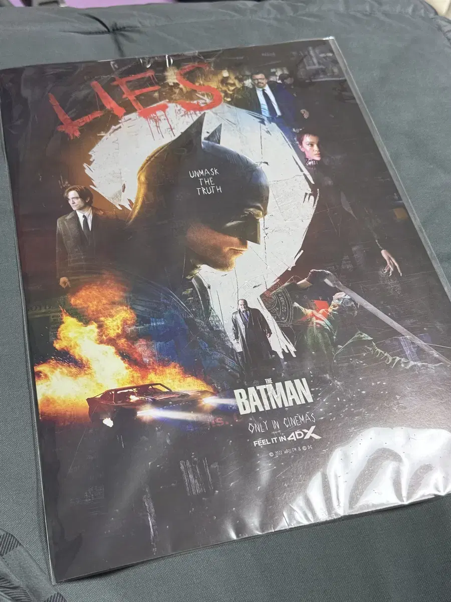 The Batman A3 poster (+ I'll give you A4 The Batman poster as a bonus)