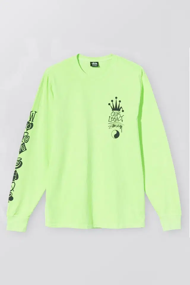 our legacy x stussy crown ls tee