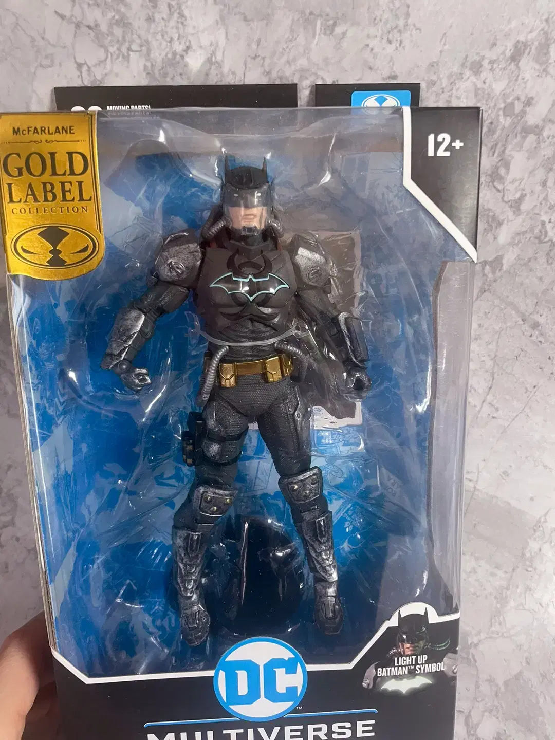 Macfarlane Gold Belle Hasmat Batman