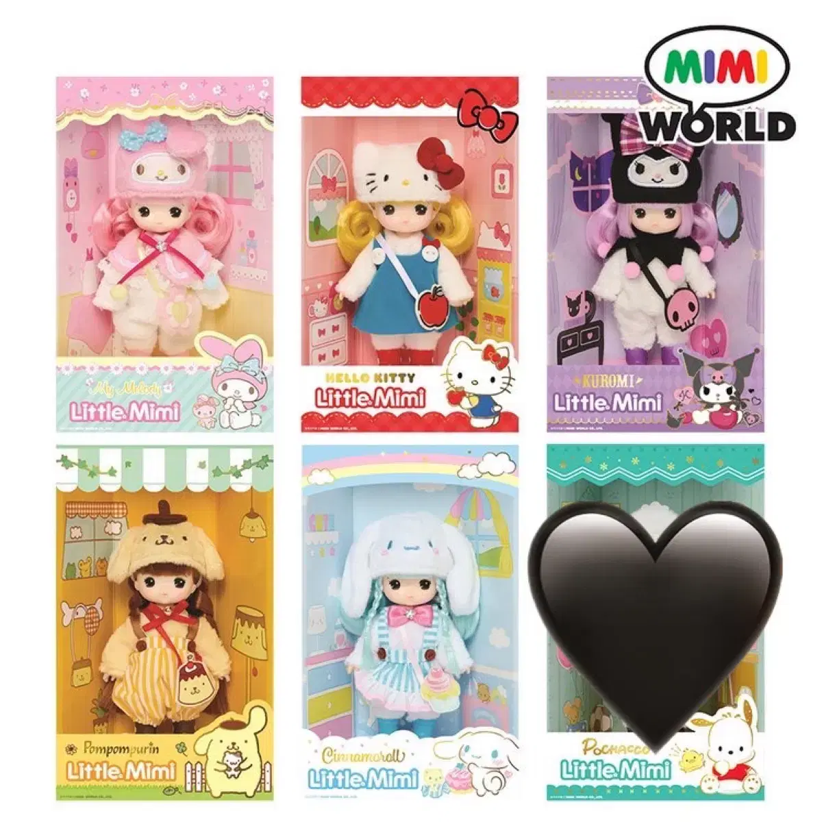 Sanrio Little Mimi Dolls