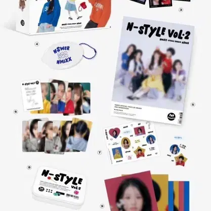 엔믹스 NMIXX 2기 공식 팬클럽 엔써 키트 NSWER fanclub