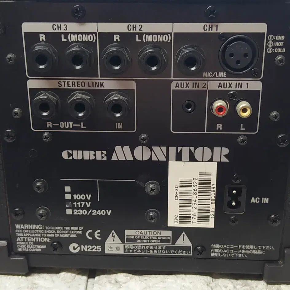 롤랜드 기타 앰프 Roland CUBE Monitor CM-30