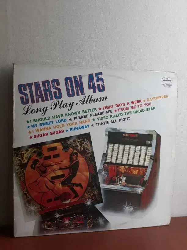 팝엘피 메들리 Stars on 45 성음lp 바이닐vinyl poplp