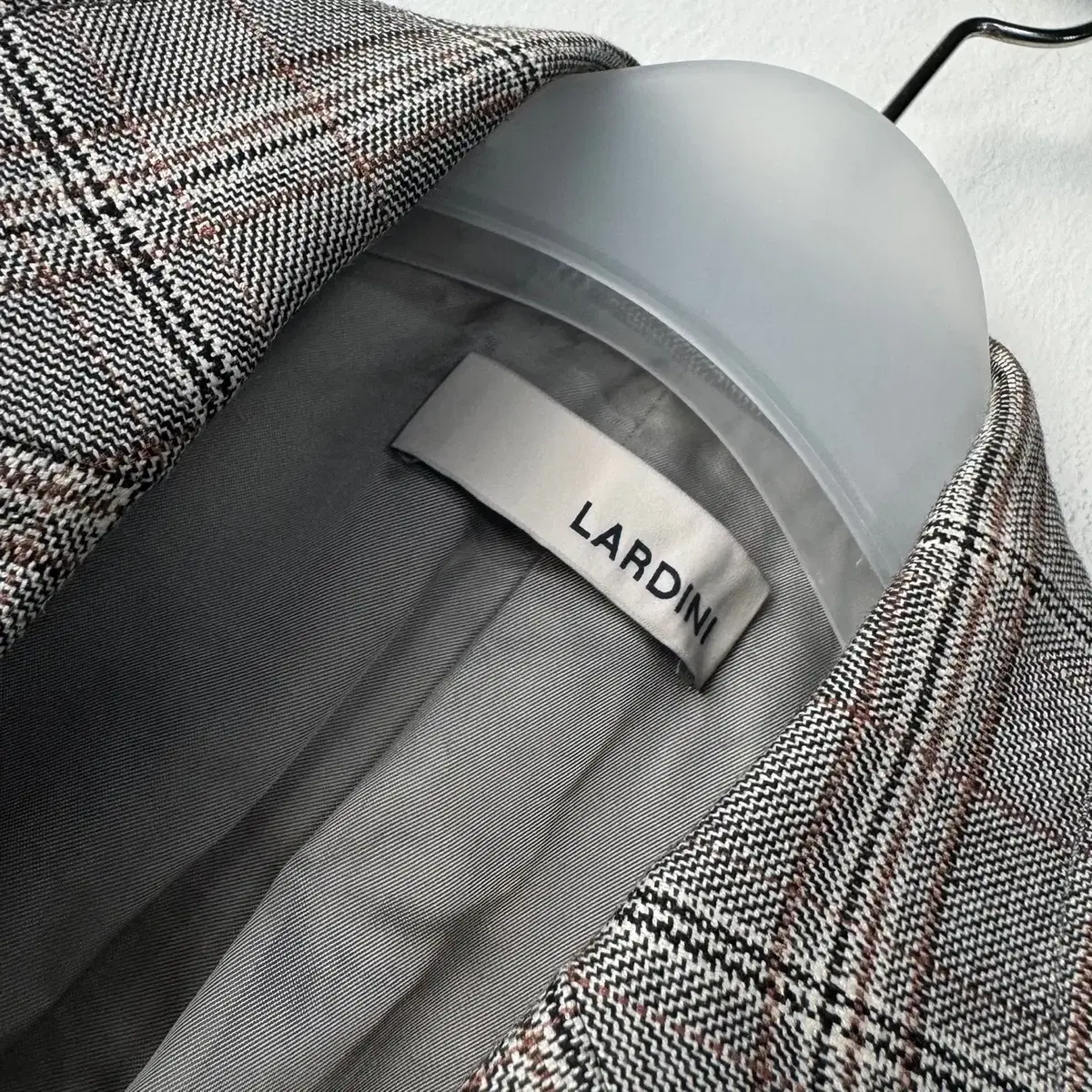 라르디니 LARDINI 여성 글렌체크 셋업 수트