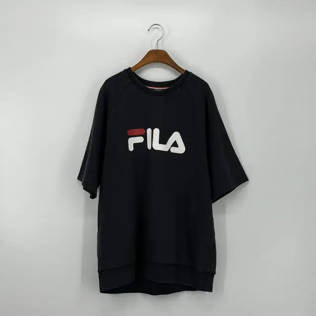 휠라 프린팅 반팔 티셔츠 (XL size / NAVY)