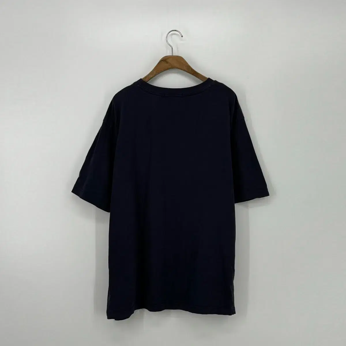 뱅뱅 프린팅 반팔 티셔츠 (105 size / NAVY)