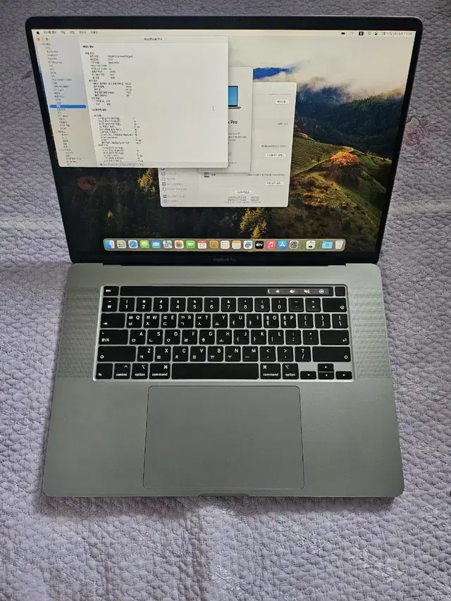 맥북프로 A2141 16인치 i7 16GB 512GB 터치바 A급