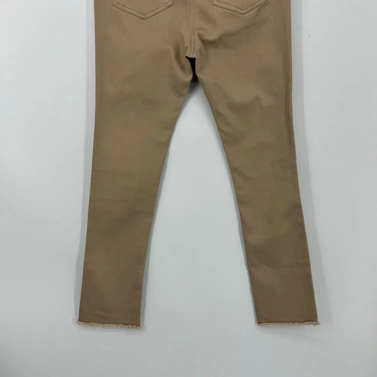 여성 슬림핏 면바지 (26 size / BEIGE)