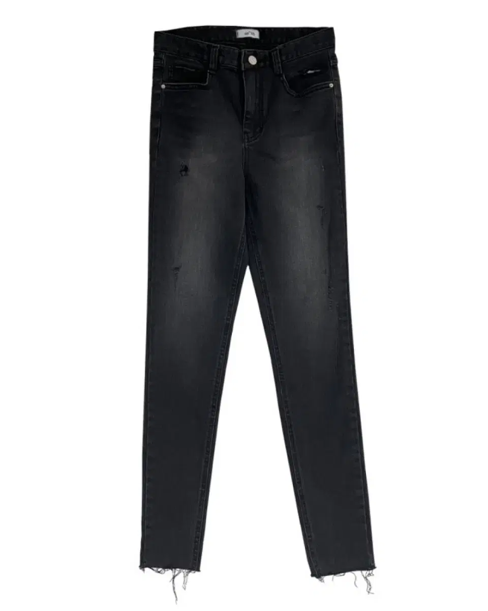 애즈온 스키니진 Flatt skinny jeans (Black)