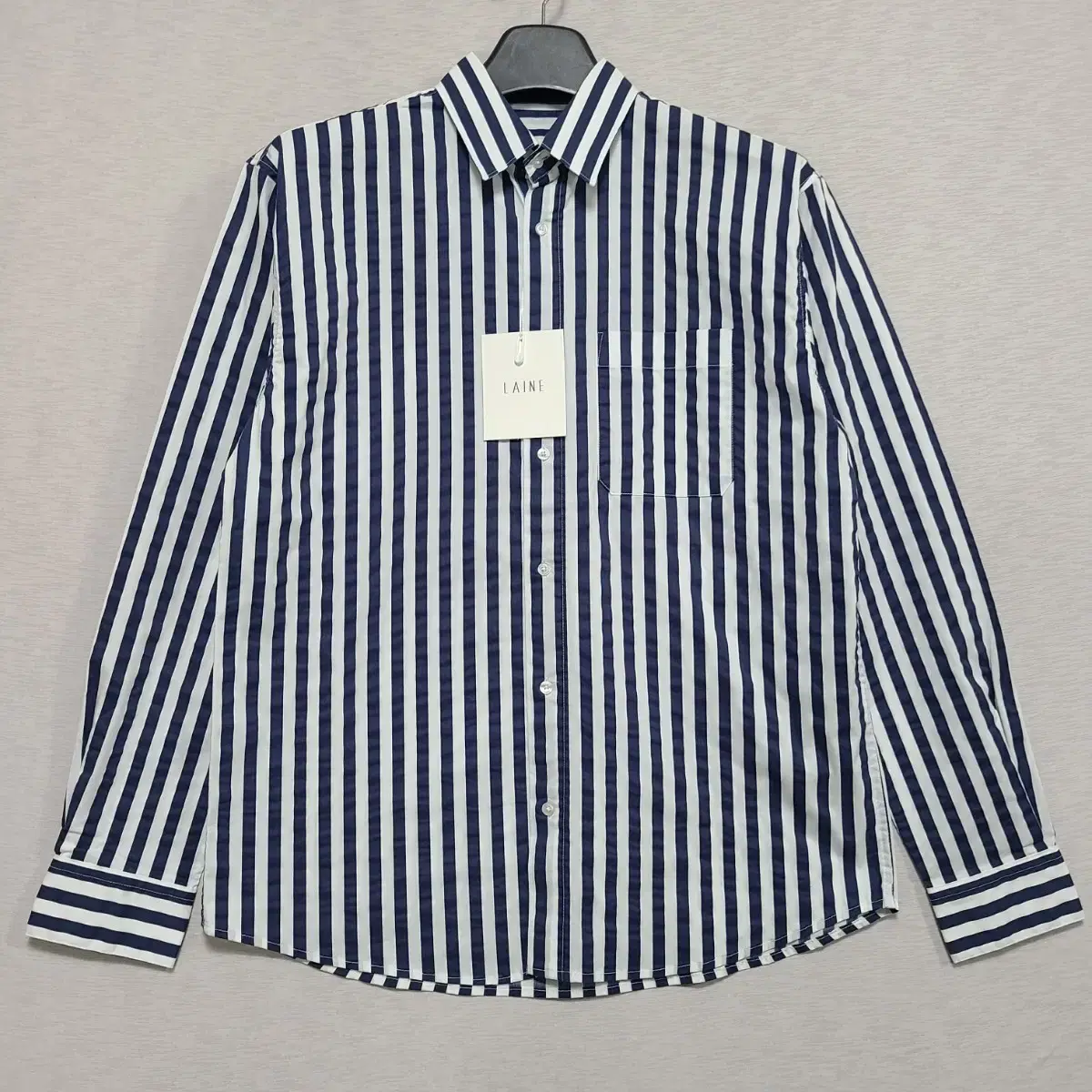 Product LAINE Striped shirt Men100 ㅡ0717