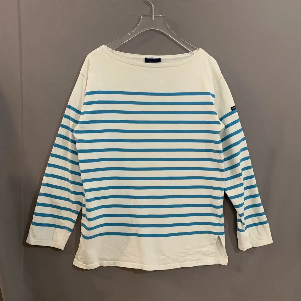 M St. James Boatneck Marine Stripe Dangara T-Shirt Sells